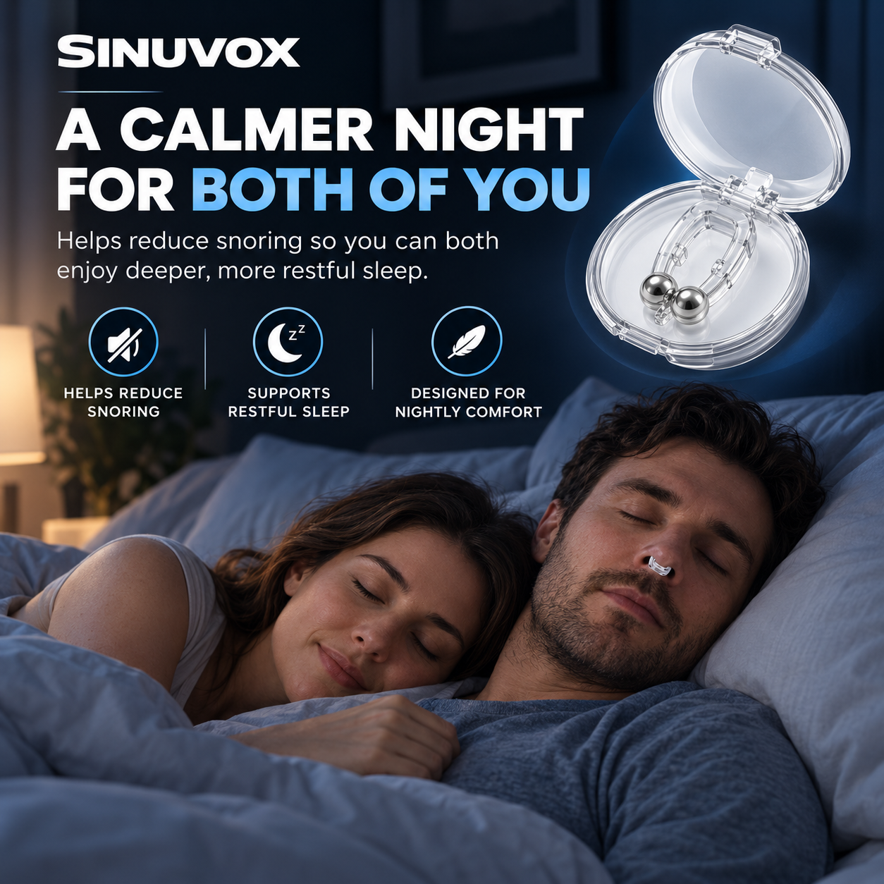 Sinuvox™ Nose Clip - 30 - Days Money Back Guarantee