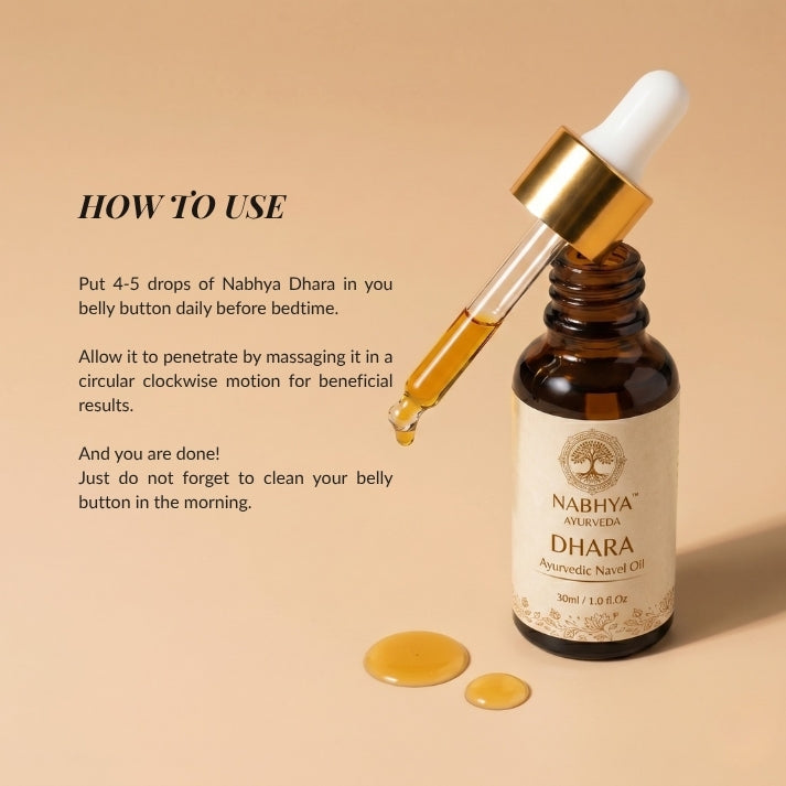 Sinuvox Nabhya Dhara | Balanced Belly Button Oil