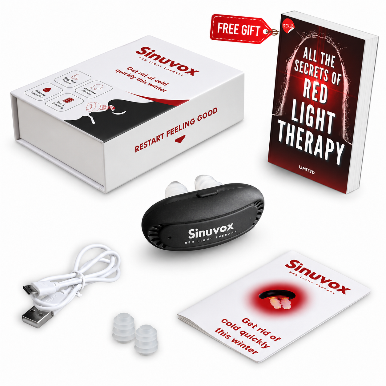 Sinuvox Red Light Nasal Device